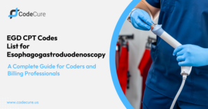 EGD CPT Codes Cheat Sheet 2026 for esophagogastroduodenoscopy billing and medical coding