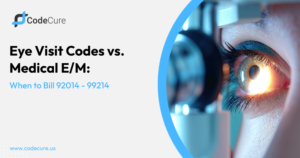 Eye Visit Codes vs. Medical EM When to Bill 92014 vs 99214
