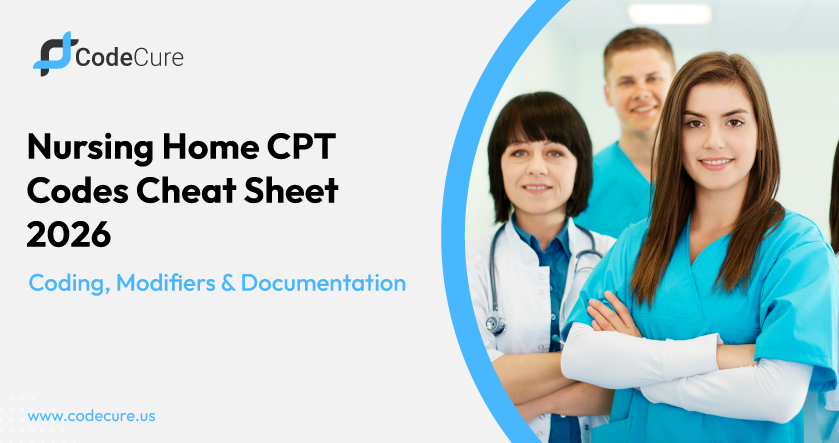 Nursing Home CPT Codes Cheat Sheet 2026 | CodeCure Guide